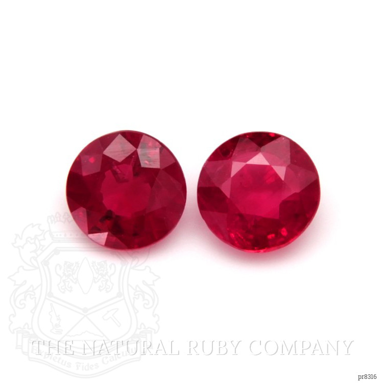 0.98 Ct.Tw. Ruby Pair from Mozambique