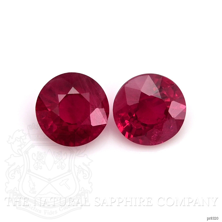 1.06 Ct.Tw. Ruby Pair from Mozambique
