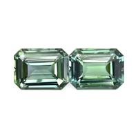 3.28&nbsp;Ct.Tw.Total Carat Weight Green Sapphire Pair from Madagascar Video