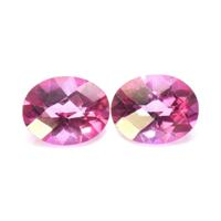 6.43&nbsp;Ct.Tw.Total Carat Weight Topaz Pair from Ceylon (Sri Lanka) Video