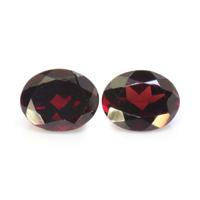 4.48&nbsp;Ct.Tw.Total Carat Weight Garnet Pair from Ceylon (Sri Lanka) Video