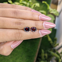 4.80&nbsp;Ct.Tw.Total Carat Weight Garnet Pair from Ceylon (Sri Lanka) Life Style