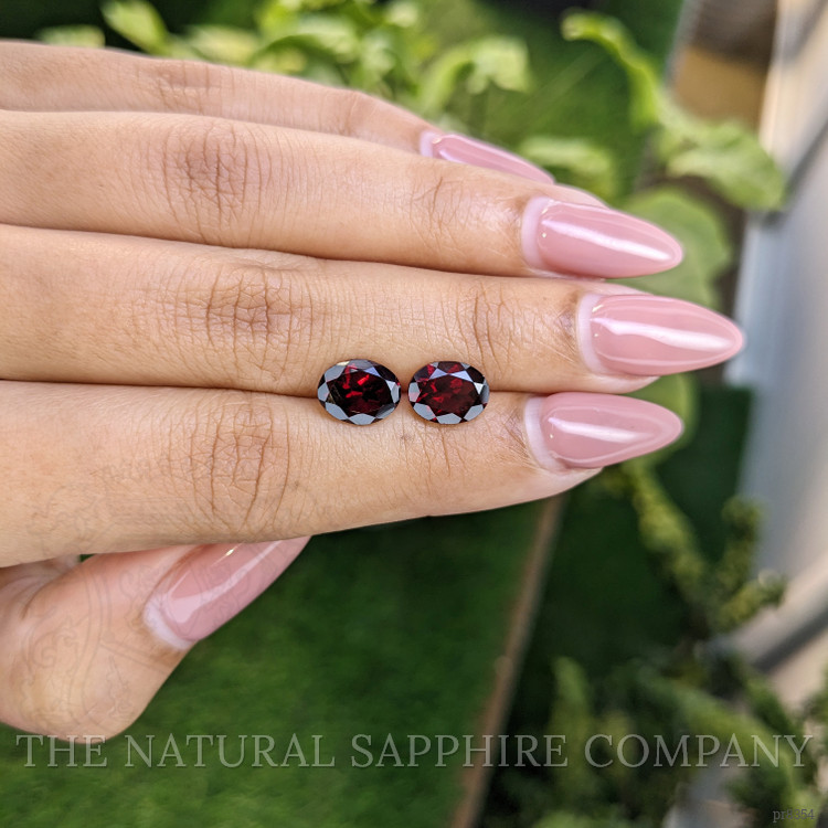 4.80 Ct.Tw. Garnet Pair from Ceylon (Sri Lanka)