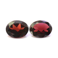 3.70&nbsp;Ct.Tw.Total Carat Weight Garnet Pair from Ceylon (Sri Lanka) Video