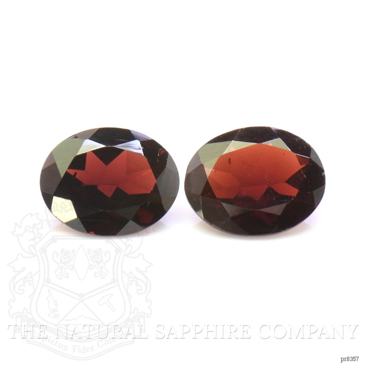 3.78 Ct.Tw. Garnet Pair from Ceylon (Sri Lanka)