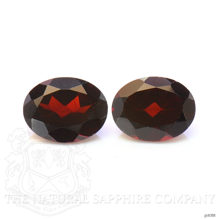 3.86 Ct.Tw. Garnet Pair from Ceylon (Sri Lanka)