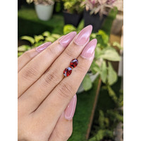 2.83&nbsp;Ct.Tw.Total Carat Weight Garnet Pair from Ceylon (Sri Lanka) Life Style