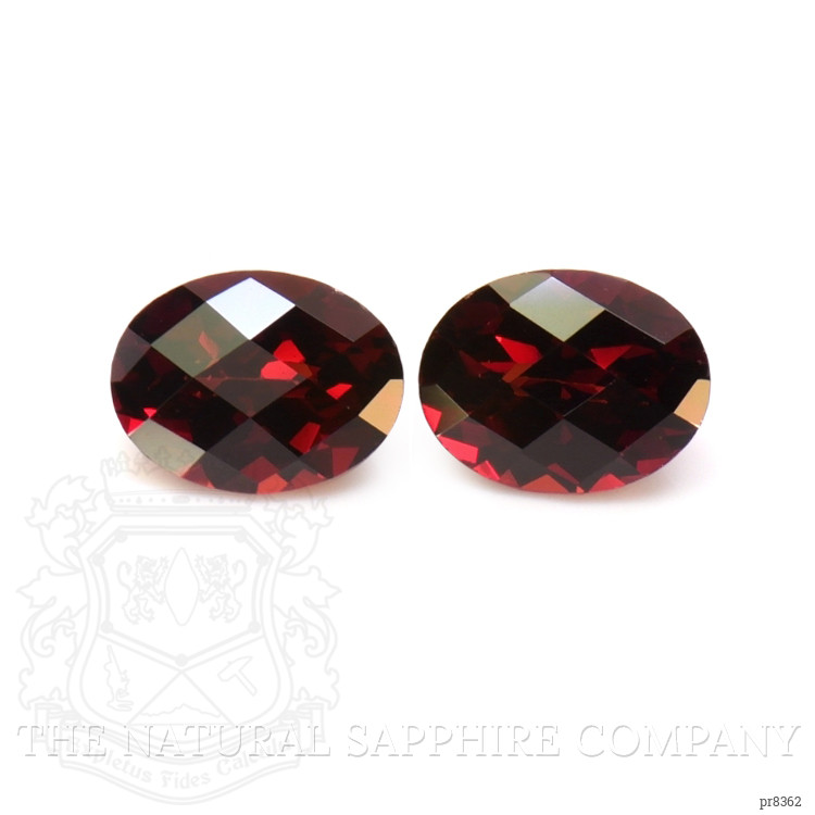 3.35 Ct.Tw. Garnet Pair from Ceylon (Sri Lanka)