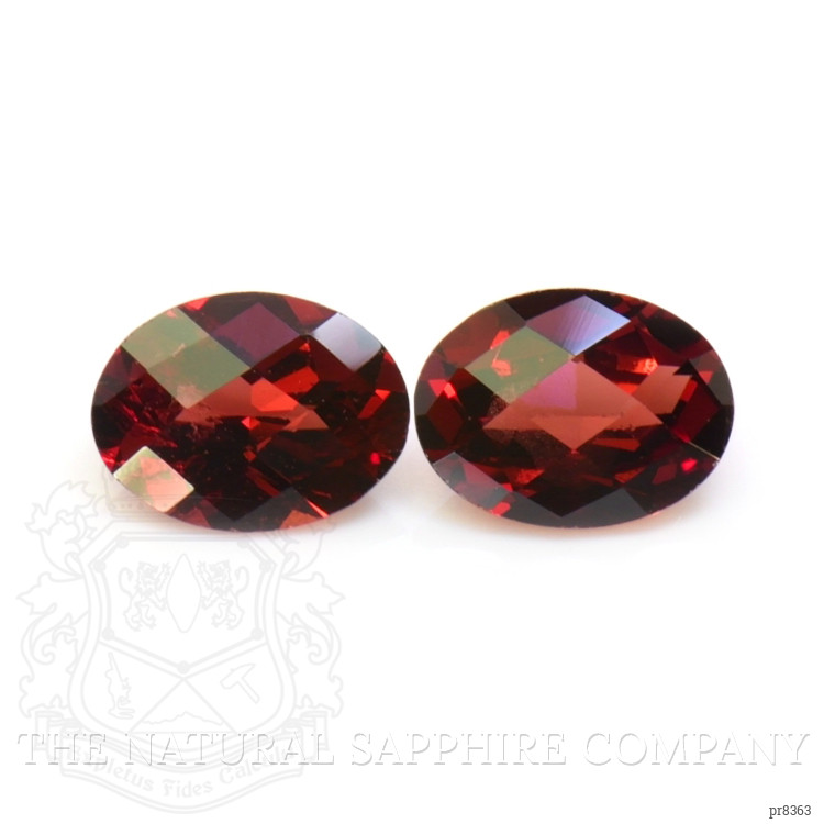 2.72 Ct.Tw. Garnet Pair from Ceylon (Sri Lanka)