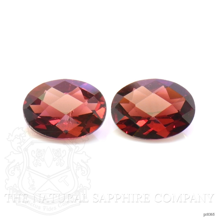 2.52 Ct.Tw. Garnet Pair from Ceylon (Sri Lanka)