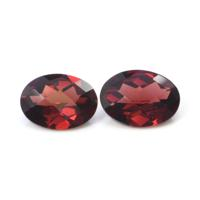 2.51&nbsp;Ct.Tw.Total Carat Weight Garnet Pair from Ceylon (Sri Lanka) Video