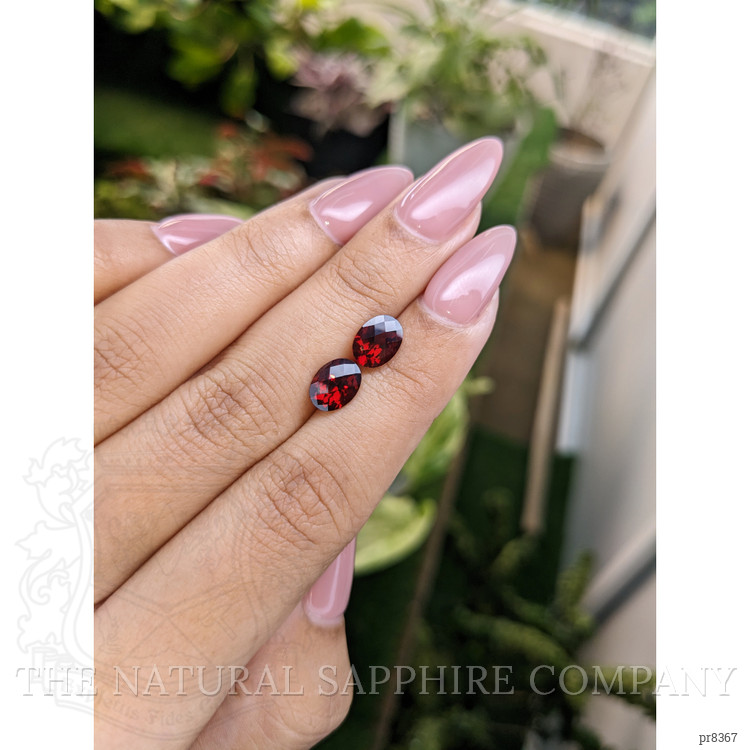 3.10 Ct.Tw. Garnet Pair from Ceylon (Sri Lanka)