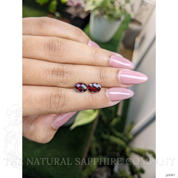 3.10 Ct.Tw. Garnet Pair from Ceylon (Sri Lanka)