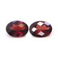 2.21&nbsp;Ct.Tw.Total Carat Weight Garnet Pair from Ceylon (Sri Lanka) Video