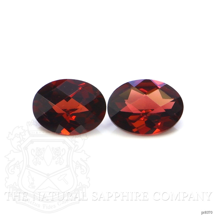 2.83 Ct.Tw. Garnet Pair from Ceylon (Sri Lanka)