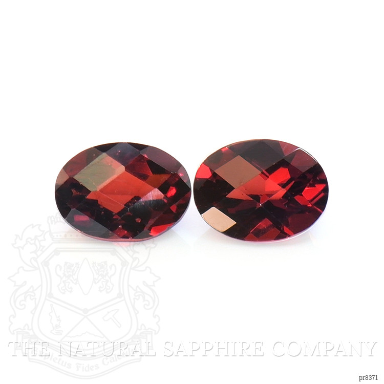 2.99 Ct.Tw. Garnet Pair from Ceylon (Sri Lanka)