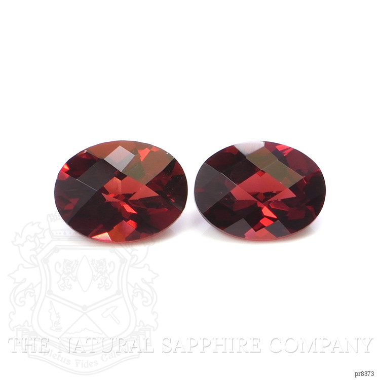 3.12 Ct.Tw. Garnet Pair from Ceylon (Sri Lanka)