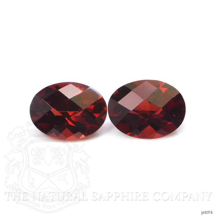 3.16 Ct.Tw. Garnet Pair from Ceylon (Sri Lanka)