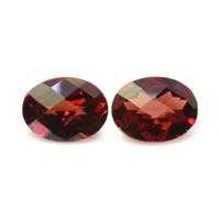 2.69&nbsp;Ct.Tw.Total Carat Weight Garnet Pair from Ceylon (Sri Lanka) Video