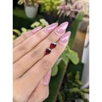 2.93&nbsp;Ct.Tw.Total Carat Weight Garnet Pair from Ceylon (Sri Lanka) Life Style