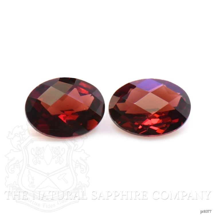 2.55 Ct.Tw. Garnet Pair from Ceylon (Sri Lanka)