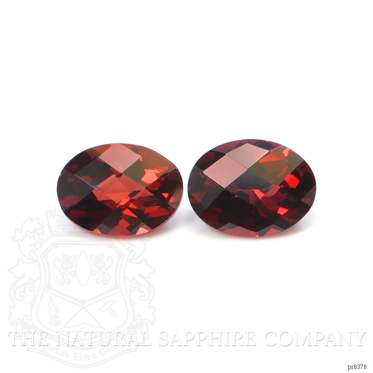 2.93 Ct.Tw. Garnet Pair from Ceylon (Sri Lanka)