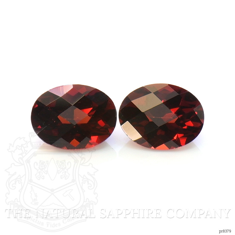 3.20 Ct.Tw. Garnet Pair from Ceylon (Sri Lanka)