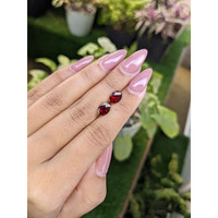 3.20&nbsp;Ct.Tw.Total Carat Weight Garnet Pair from Ceylon (Sri Lanka) Life Style