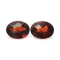 2.86&nbsp;Ct.Tw.Total Carat Weight Garnet Pair from Ceylon (Sri Lanka) Video