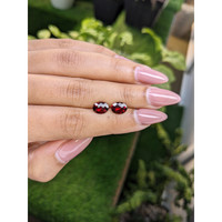 2.86&nbsp;Ct.Tw.Total Carat Weight Garnet Pair from Ceylon (Sri Lanka) Life Style