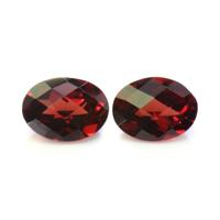 2.89&nbsp;Ct.Tw.Total Carat Weight Garnet Pair from Ceylon (Sri Lanka) Video