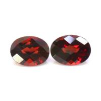 3.08&nbsp;Ct.Tw.Total Carat Weight Garnet Pair from Ceylon (Sri Lanka) Video