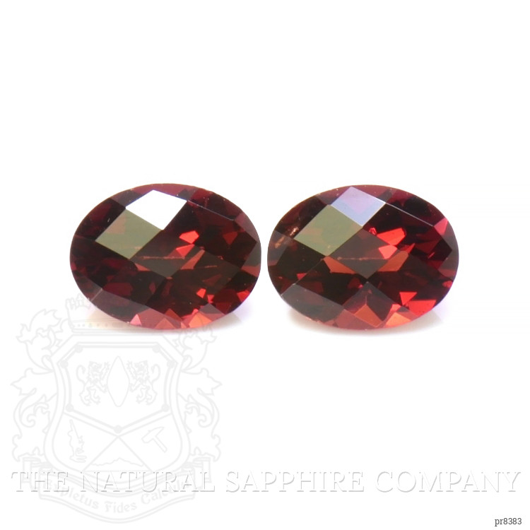 3.18 Ct.Tw. Garnet Pair from Ceylon (Sri Lanka)
