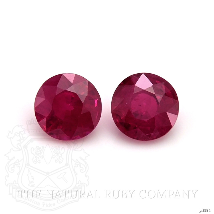 1.12 Ct.Tw. Ruby Pair from Mozambique