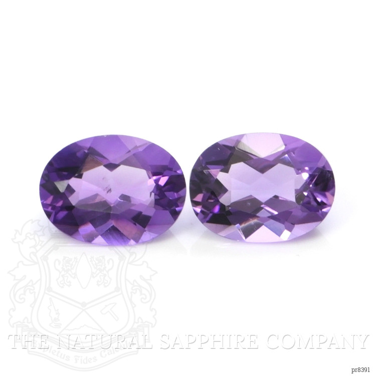 1.98 Ct.Tw. Amethyst Pair from Ceylon (Sri Lanka)