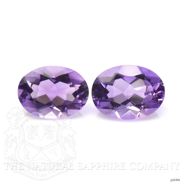 2.04 Ct.Tw. Amethyst Pair from Ceylon (Sri Lanka)