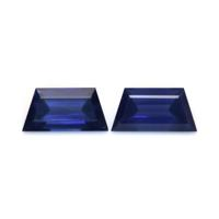 2.45&nbsp;Ct.Tw.Total Carat Weight Blue Sapphire Pair from Ceylon (Sri Lanka) Video