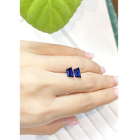 2.45&nbsp;Ct.Tw.Total Carat Weight Blue Sapphire Pair from Ceylon (Sri Lanka) Life Style