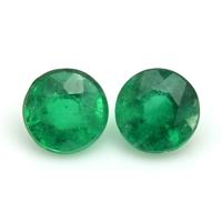 0.67 Ct.Tw.Total Carat Weight Emerald Pair from Madagascar Video