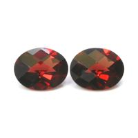 5.76&nbsp;Ct.Tw.Total Carat Weight Garnet Pair from Ceylon (Sri Lanka) Video