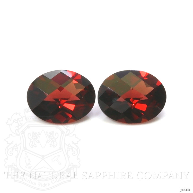 5.76 Ct.Tw. Garnet Pair from Ceylon (Sri Lanka)