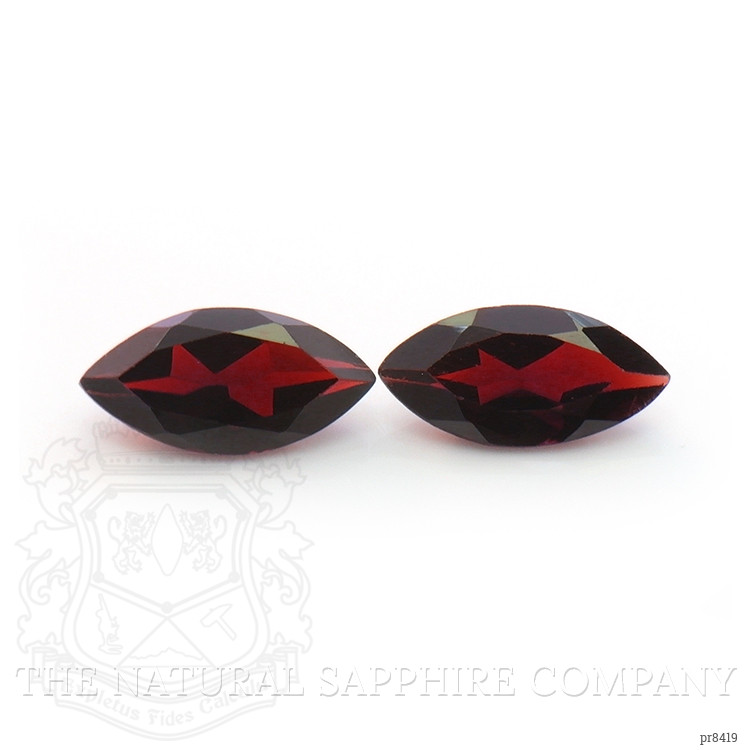 2.24 Ct.Tw. Garnet Pair from Ceylon (Sri Lanka)