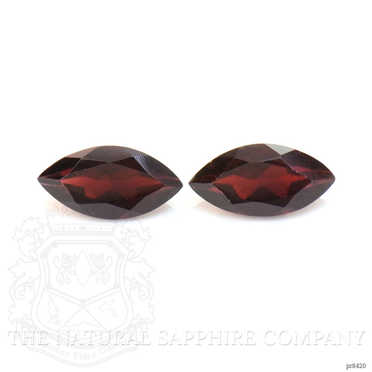 2.78 Ct.Tw. Garnet Pair from Ceylon (Sri Lanka)