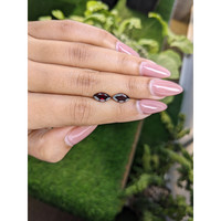 2.78&nbsp;Ct.Tw.Total Carat Weight Garnet Pair from Ceylon (Sri Lanka) Life Style