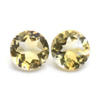 7.62&nbsp;Ct.Tw.Total Carat Weight Citrine Pair from Ceylon (Sri Lanka) Video