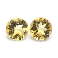 7.62&nbsp;Ct.Tw.Total Carat Weight Citrine Pair from Ceylon (Sri Lanka) Video
