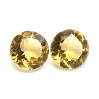 8.00&nbsp;Ct.Tw.Total Carat Weight Citrine Pair from Ceylon (Sri Lanka) Video