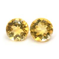 8.92&nbsp;Ct.Tw.Total Carat Weight Citrine Pair from Ceylon (Sri Lanka) Video