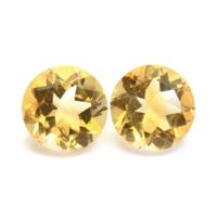 8.38&nbsp;Ct.Tw.Total Carat Weight Citrine Pair from Ceylon (Sri Lanka) Video