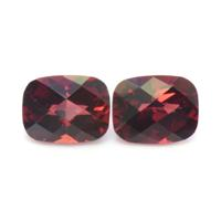 5.46&nbsp;Ct.Tw.Total Carat Weight Garnet Pair from Ceylon (Sri Lanka) Video